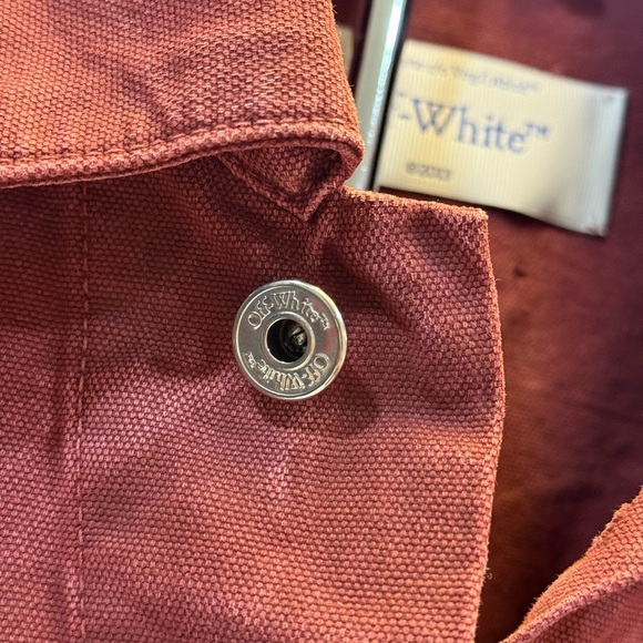 OFF-White GarmDyed Canvas/Denim over Jacket XL - Picture 2 of 3